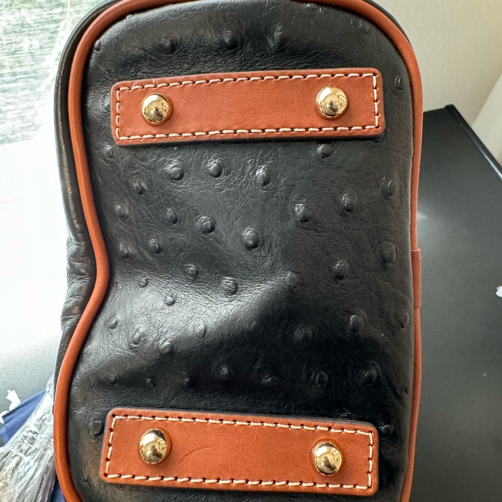 Dooney & Bourke Ostrich Small Drawstring - Picture 8 of 12